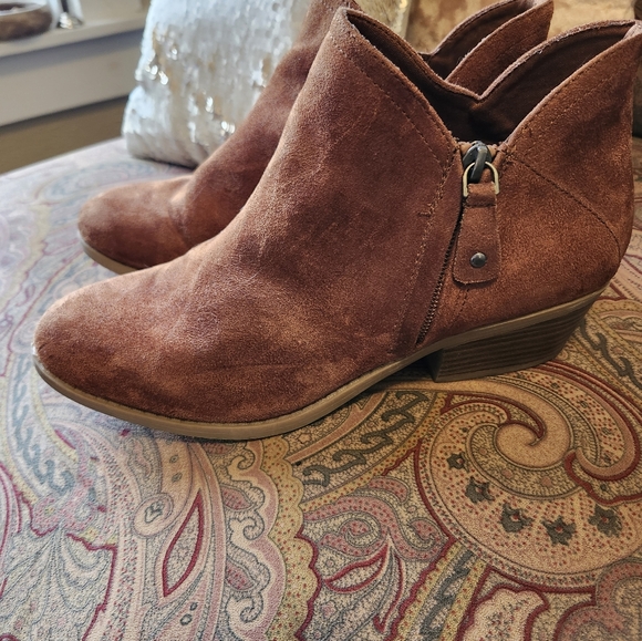 Suede Booties - Picture 4 of 7